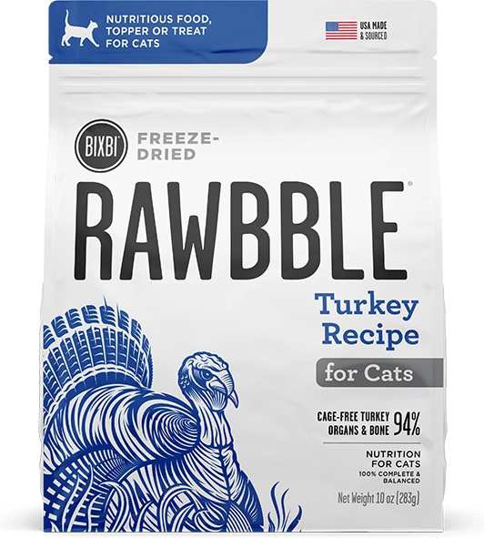 BIXBI Rawbble Freeze Dried - Turkey Recipe